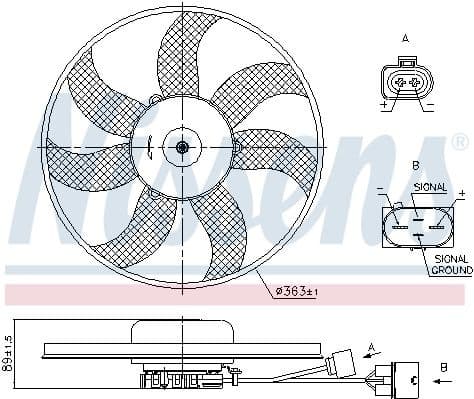 Fan, engine cooling 850021 - image 7