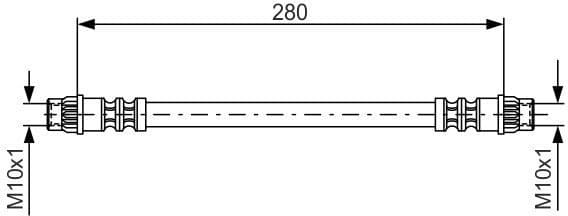 Brake Hose 1 987 476 517