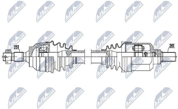 Drive Shaft NPW-CT-053 - image 4