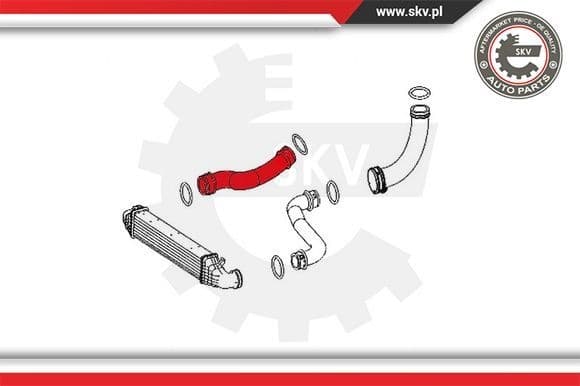 Charge Air Hose 24SKV628 - image 4