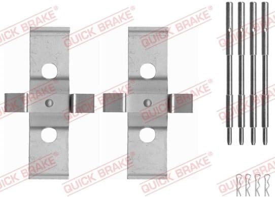 Accessory Kit, disc brake pad 109-1637 - image 2