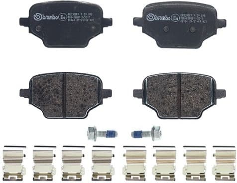Brake Pad Set, disc brake PRIME LINE P59098 - image 2