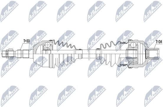 Drive Shaft NPW-PL-055