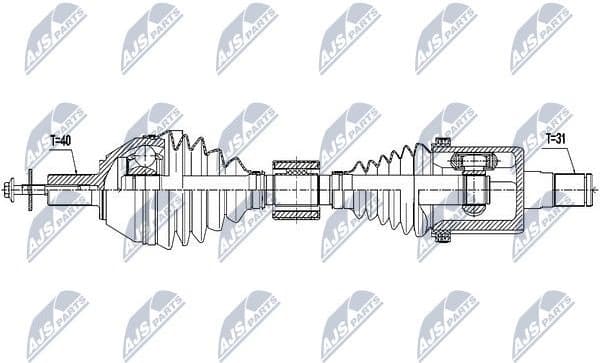 Drive shaft complete NPW-VV-115 - image 2