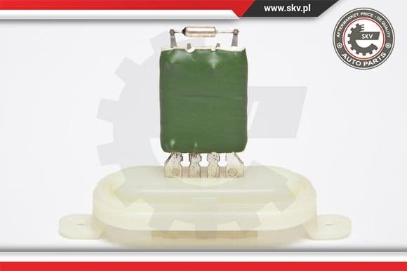 Resistor, interior blower 95SKV042
