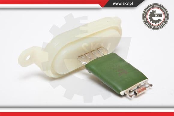 Resistor, interior blower 95SKV042 - image 4