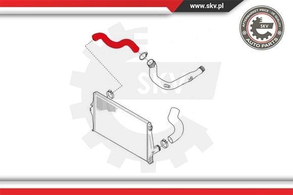 Charge Air Hose 24SKV967 - image 4