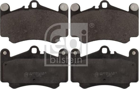 Brake Pad Set, disc brake 116168