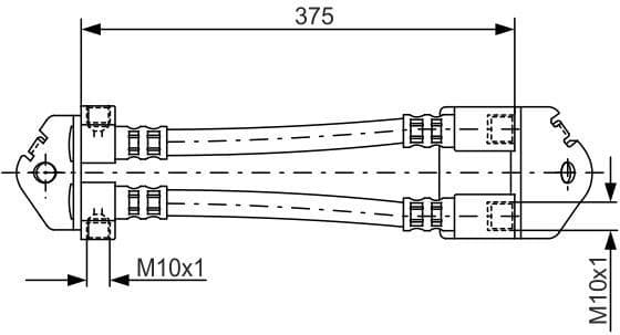 Brake Hose 1 987 481 072