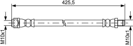 Brake Hose 1 987 481 610