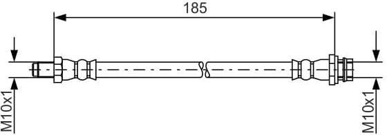 Brake Hose 1 987 481 564