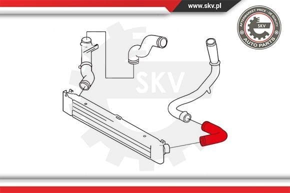 Charge Air Hose 24SKV838 - image 4