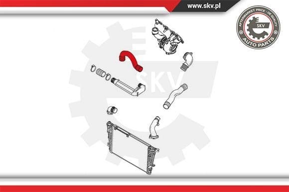 Charge Air Hose 24SKV830 - image 4