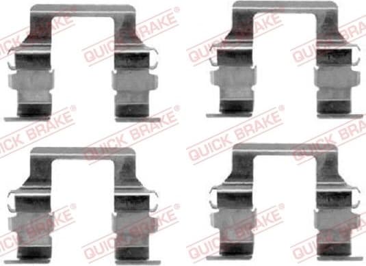 Accessory Kit, disc brake pad 109-1164 - image 2