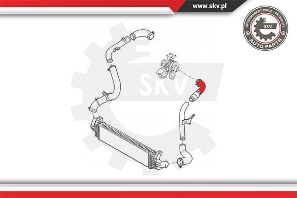 Charge Air Hose 24SKV840 - image 4