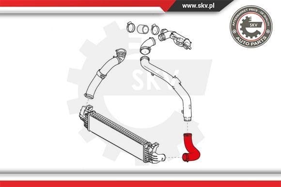 Charge Air Hose 24SKV949 - image 4