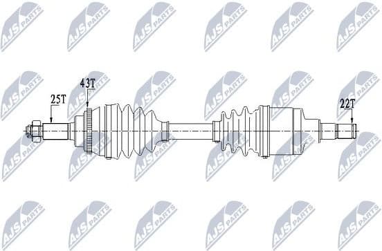 Drive Shaft NPW-SU-029 - image 4