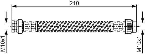 Brake Hose 1 987 476 867