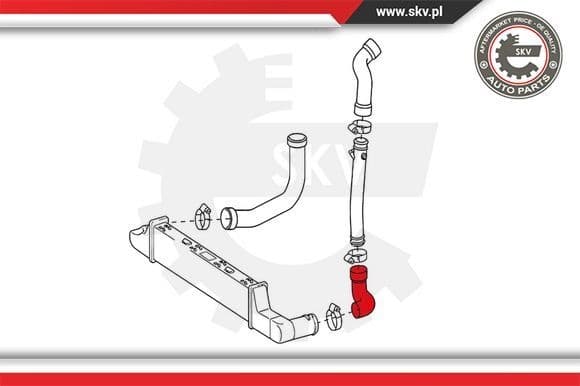 Charge Air Hose 24SKV171 - image 4