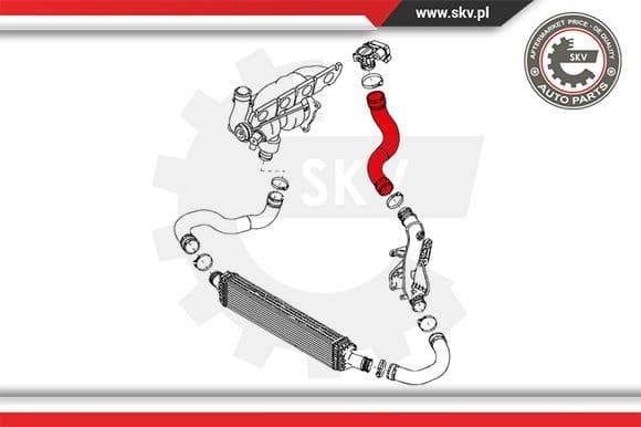 Charge Air Hose 24SKV122 - image 3
