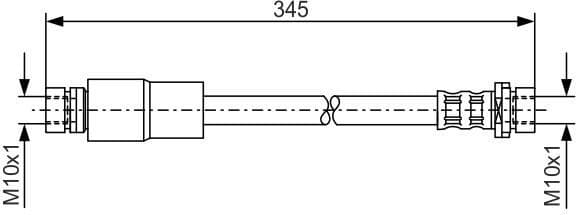 Brake Hose 1 987 476 058