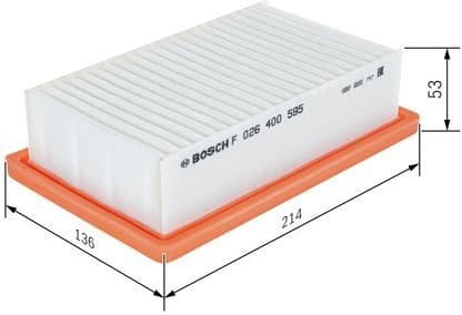 Air Filter F 026 400 595 - image 5