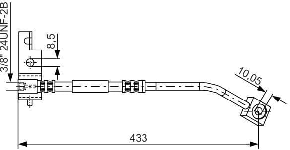 Brake Hose 1 987 476 103