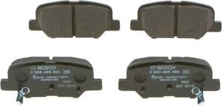 Brake Pad Set, disc brake 0986495358