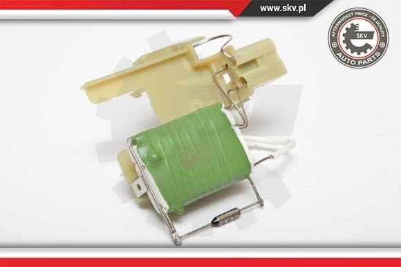 Resistor, interior blower 95SKV055 - image 2
