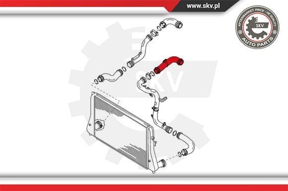 Charge Air Hose 24SKV059 - image 2