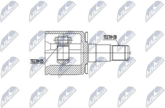 Joint Kit, drive shaft NPW-MS-047 - image 2