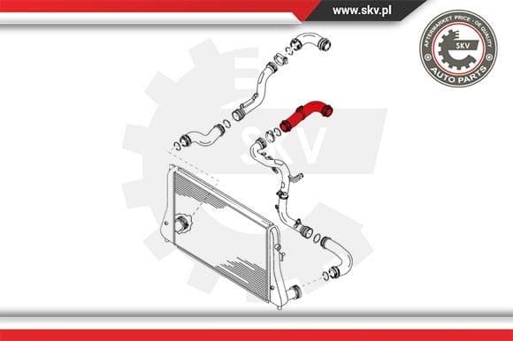 Charge Air Hose 24SKV009 - image 3