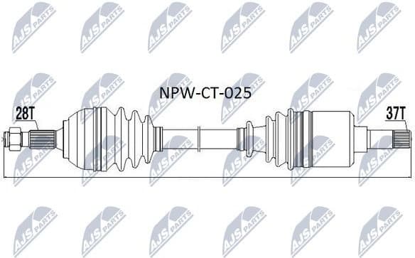 Drive Shaft NPW-CT-025 - image 4