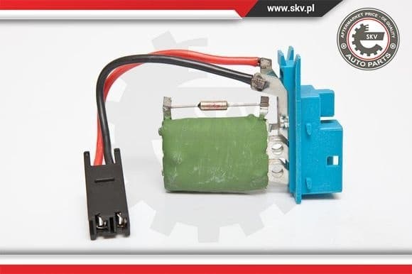 Resistor, interior blower 95SKV059 - image 3