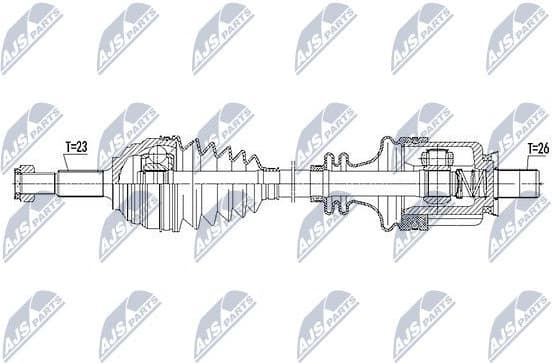 Drive Shaft NPW-RE-093 - image 4