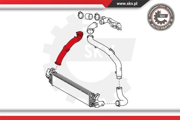 Charge Air Hose 24SKV209 - image 3