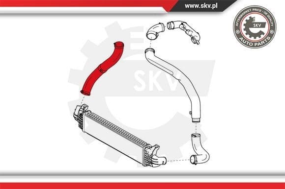 Charge Air Hose 24SKV213 - image 3