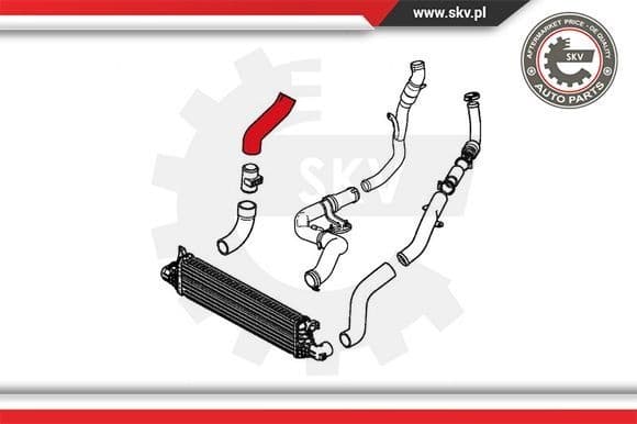 Charge Air Hose 24SKV968 - image 4