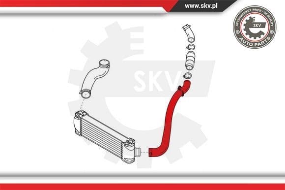 Charge Air Hose 24SKV784 - image 3