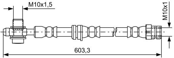 Brake Hose 1 987 481 742