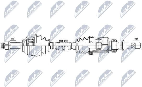 Drive Shaft NPW-NS-070 - image 5