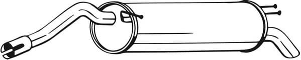 Rear Muffler 148-341