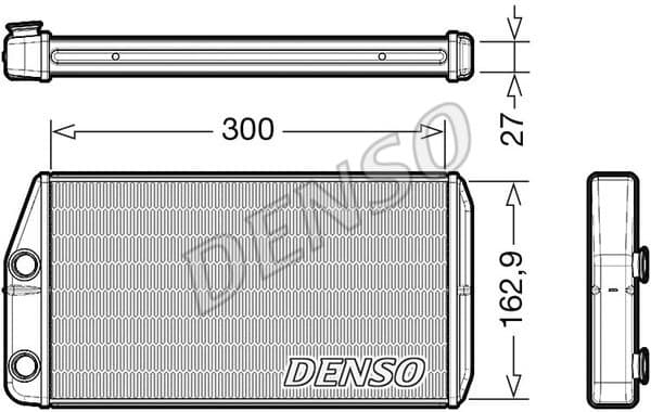 Heat Exchanger, interior heating DRR01002
