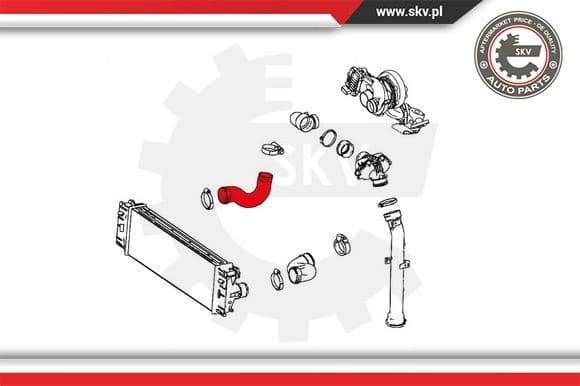 Charge Air Hose 24SKV672 - image 4