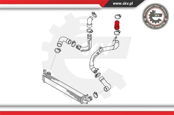 Charge Air Hose 24SKV149 - image 4