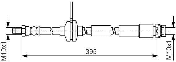 Brake Hose 1 987 481 B19 - image 5
