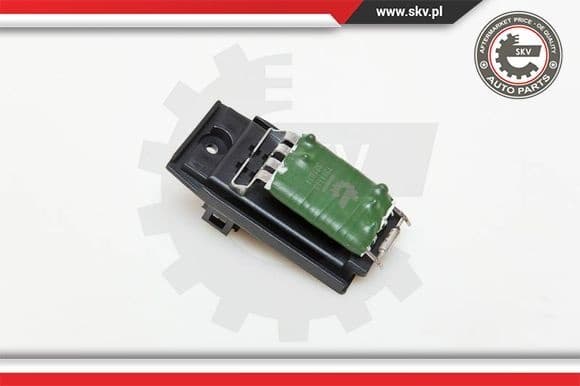 Resistor, interior blower 95SKV014