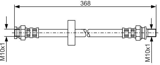 Brake Hose 1 987 481 180