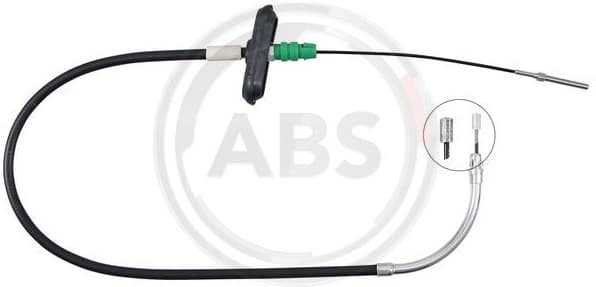 Cable Pull, parking brake K19991