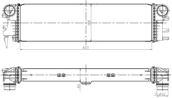 Charge Air Cooler 309037